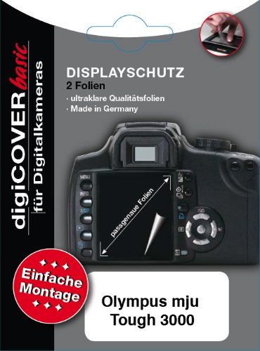 digiCover Displayschutzfolie für Olympus mju Tough 3000 von digiCOVER