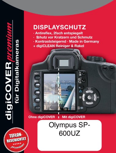 digiCover Premium Displayschutzfolie für Olympus SP-600UZ von digiCOVER