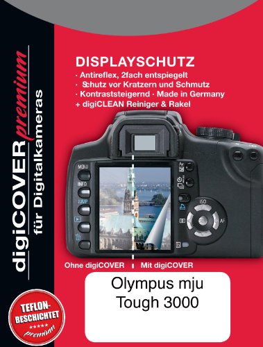 digiCover Premium Displayschutzfolie für Olympus mju Tough 3000 von digiCOVER