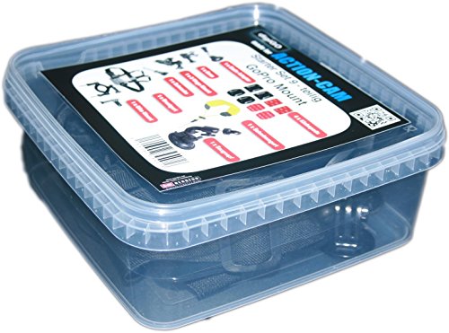 digiGO DGS1 GoPro Starter Kit (Klebe Set, Körpertragegurt, Schraube) von digiGO