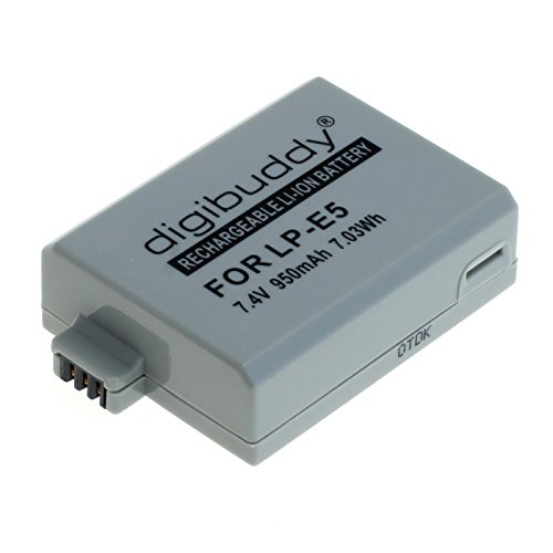 Canon OTB Akku für Canon LP-E5 Li-Ion Schwarz Canon OTB Akku für Canon LP-E5 Li-Ion Schwarz von digibuddy