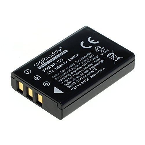 OTB Akku für Fuji NP-120 Li-Ion Schwarz von OTB
