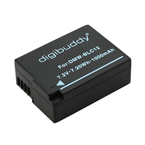 digibuddy Akku für Panasonic DMW-BLC12 Li-Ion Schwarz digibuddy Akku für Panasonic DMW-BLC12 Li-Ion Schwarz von digibuddy