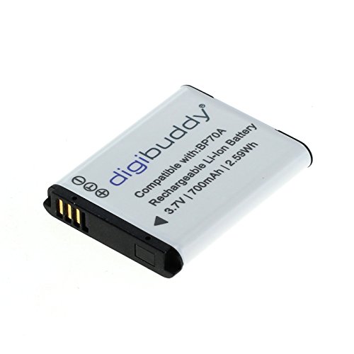 digibuddy Akku für Samsung EA-BP70A Li-Ion Schwarz von digibuddy