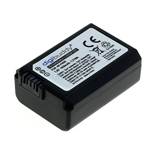 digibuddy Akku für Sony NP-FW50 Li-Ion Schwarz digibuddy Akku für Sony NP-FW50 Li-Ion Schwarz von digibuddy