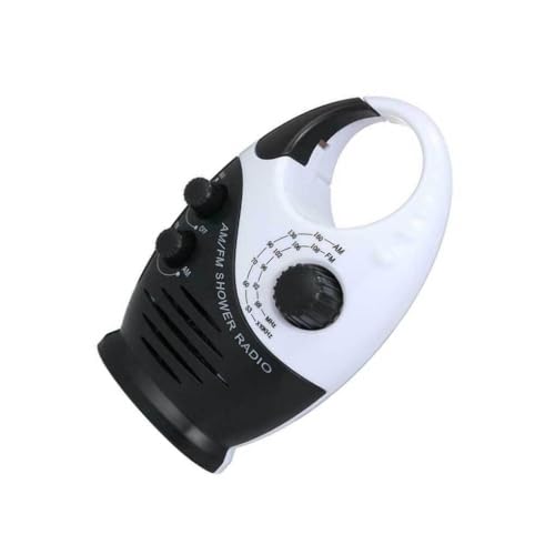 dijiusidy ABS Duschradio, tragbar, zum Aufhängen, Ersatzknopf, Steuerung, zum Aufhängen, für Zuhause, Badezimmer, Toilette, Baden, Radios, Lautsprecher, Schwarz dijiusidy ABS Duschradio, tragbar, zum Aufhängen, Ersatzknopf, Steuerung, zum Aufhängen, für Zuhause, Badezimmer, Toilette, Baden, Radios, Lautsprecher, Schwarz von dijiusidy