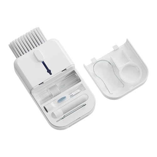 dijiusidy Kompakter, abnehmbarer Tastaturreiniger, reinigt effektiv Kopfhörer und mobile Bildschirme. ABS Multifunktions Reinigungsset Set, Weiß dijiusidy Kompakter, abnehmbarer Tastaturreiniger, reinigt effektiv Kopfhörer und mobile Bildschirme. ABS Multifunktions Reinigungsset Set, Weiß von dijiusidy