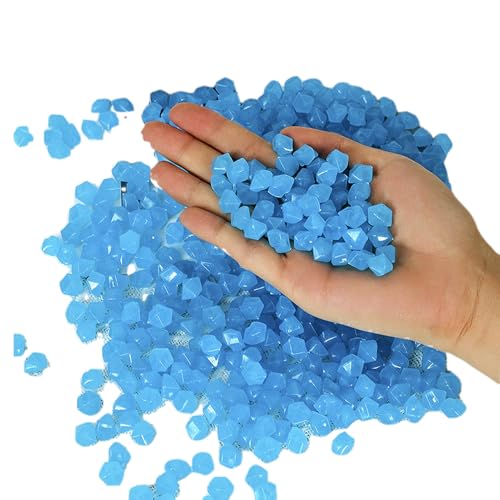 dijiusidy Leuchtender rautenförmiger Stein für die Außenbeleuchtung kann verschiedenen Faktoren widerstehen und behält helle Farben und Glanz, Blau, 1000 Stück dijiusidy Leuchtender rautenförmiger Stein für die Außenbeleuchtung kann verschiedenen Faktoren widerstehen und behält helle Farben und Glanz, Blau, 1000 Stück von dijiusidy