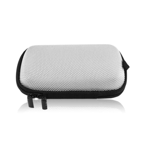 dijiusidy Telefon Bluetooth kompatible Kopfhörer Aufbewahrungstaschen Kabel Organizer Innennetz Headset Reißverschlusstaschen Zubehör, Grau von dijiusidy