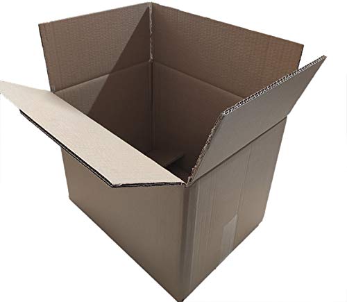 10 Doppelwellige Faltkartons 400x300x300 mm Zweiwellige stabile Verpackung Versand Box Schachtel aus Wellpappe Karton Kiste Paket Postversand dimapax von dimapax