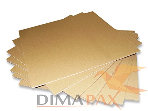 100 LP Versand Füllplatten für Schallplatten Karton LP/EP 315 x 315 x 4 mm 12 inch dimapax von dimapax
