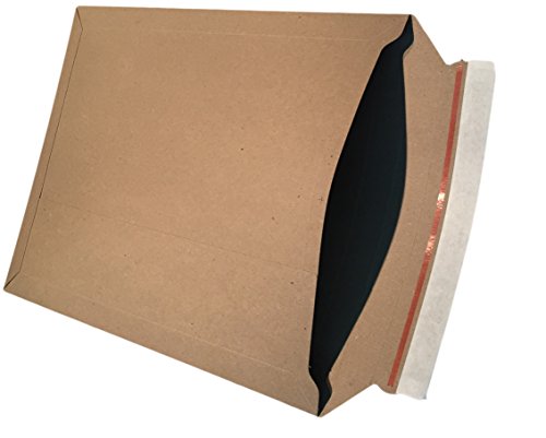 200 Versandtaschen aus Vollpappe 240 x 315 mm Format: A4 Vollpapptaschen Kuverts Taschen braun von dimapax von dimapax