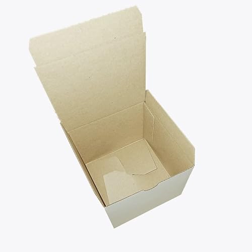 500 Kartons 120 x 120 x 110 mm Automatik Faltkarton Cardboard Schachtel Box weiß dimapax von dimapax