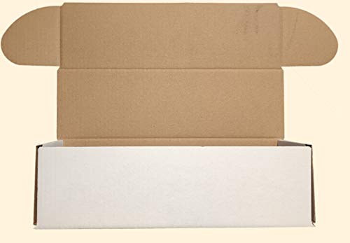 Versandschachtel Kartons Verpackung Box Schachtel 380 x 120 x 120 mm Flaschenkarton in WEIß dimapax (100) von dimapax