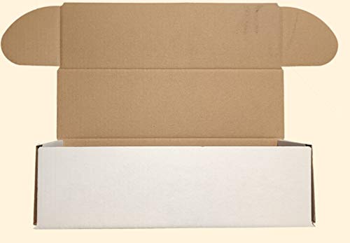 Versandschachtel Kartons Verpackung Box Schachtel 380 x 120 x 120 mm Flaschenkarton in WEIß dimapax (50) von dimapax