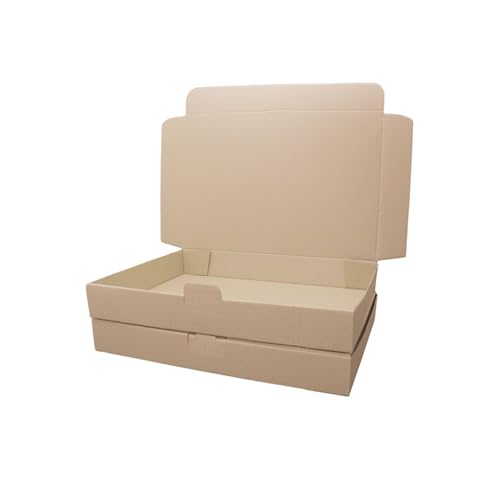 dimapax MB4 - Maxibriefkarton 260 x 180 x 50 mm | Braun | 100 Stück Warensendung | Briefkarton | Karton | Kartonage | Versandkarton von dimapax