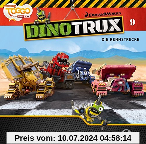Dinotrux - Folge 9: Die Rennstrecke - Das Original-Hörspiel zur TV-Serie von dinotrux