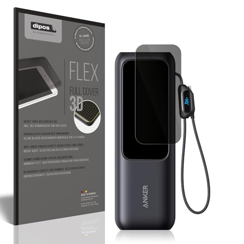 dipos FLEX Privacy Blickschutz-Folie matt passend für Anker A1695 Laptop Powerbank Schutzfolie mit 100% Displayabdeckung, Fingerprint-Kompatibel, Case-Friendly, Full Cover, Sichtschutz Filter 2way dipos FLEX Privacy Blickschutz-Folie matt passend für Anker A1695 Laptop Powerbank Schutzfolie mit 100% Displayabdeckung, Fingerprint-Kompatibel, Case-Friendly, Full Cover, Sichtschutz Filter 2way von dipos