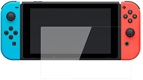 dipos I 2X Displayschutz klar kompatibel mit Nintendo Switch Schutzfolie 9H Anti-Shock von dipos