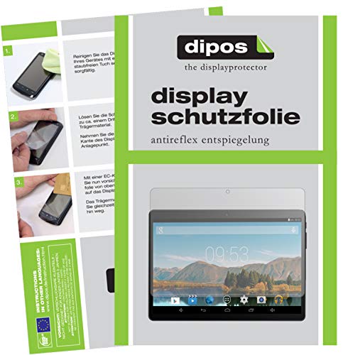 dipos I 2X Schutzfolie matt kompatibel mit Artizlee 10 Zoll (10.1 Zoll) Tablet PC ATL-21 Folie Displayschutzfolie von dipos