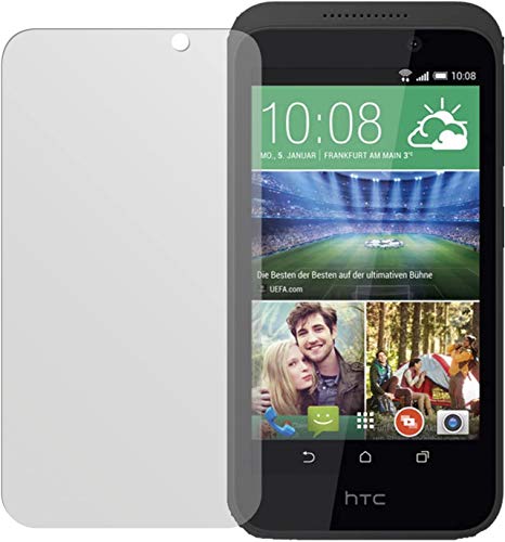 dipos I 2X Schutzfolie matt kompatibel mit HTC Desire 526G Folie Displayschutzfolie von dipos