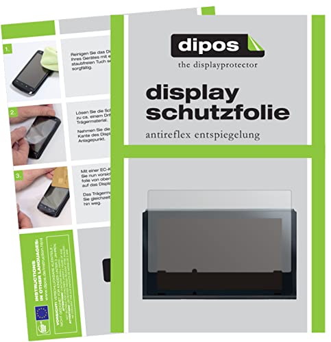 dipos I 2X Schutzfolie matt kompatibel mit Nintendo Switch (2021) Folie Displayschutzfolie von dipos