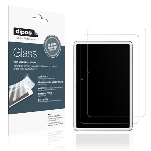 dipos I 2X Displayschutz 9H matt kompatibel mit Google Pixel Tablet 11 Zoll Schutzfolie Anti-Shock Folie von dipos