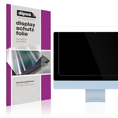 dipos I 2x Schutzfolie klar passend für Apple iMac M3 24 Zoll 2024 Folie Displayschutzfolie, Ultra-Dünn, Case-Friendly dipos I 2x Schutzfolie klar passend für Apple iMac M3 24 Zoll 2024 Folie Displayschutzfolie, Ultra-Dünn, Case-Friendly von dipos