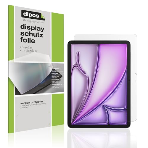 dipos I 2X Schutzfolie matt kompatibel mit Apple iPad Air 11 Zoll M2 2024 Folie Displayschutzfolie (A2902+ A2903) von dipos