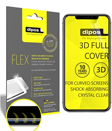 dipos I 3X Schutzfolie 100% passend für Apple iPhone 11 Pro Max Folie I 3D Full Cover Displayschutzfolie dipos I 3X Schutzfolie 100% passend für Apple iPhone 11 Pro Max Folie I 3D Full Cover Displayschutzfolie von dipos