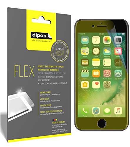 dipos I 3X Schutzfolie kompatibel mit Apple iPhone 8 Plus Folie I 3D 100% Full Cover I Premium Set inkl. Montage-Zubehör dipos I 3X Schutzfolie kompatibel mit Apple iPhone 8 Plus Folie I 3D 100% Full Cover I Premium Set inkl. Montage-Zubehör von dipos