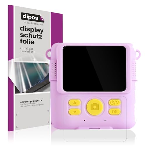 dipos I 4x Schutzfolie klar passend für AORILE Kinder Sofortbildkamera Folie Displayschutzfolie, Ultra-Dünn, Case-Friendly, Fingerprint-Kompatibel von dipos