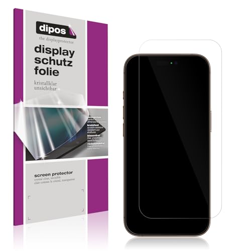 dipos I 4X Schutzfolie klar passend für Apple iPhone 16 Pro Max Folie Displayschutzfolie, Ultra-Dünn, Case-Friendly dipos I 4X Schutzfolie klar passend für Apple iPhone 16 Pro Max Folie Displayschutzfolie, Ultra-Dünn, Case-Friendly von dipos