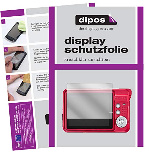 dipos I 6X Schutzfolie klar kompatibel mit AbergBest DC5100B Digitalkamera Folie Displayschutzfolie von dipos