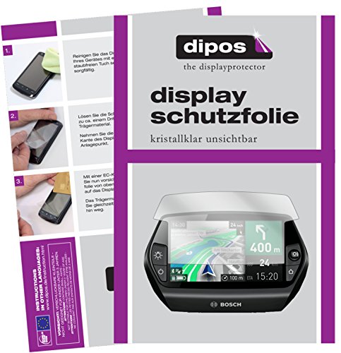 dipos I 6X Schutzfolie klar kompatibel mit Bosch Nyon (E-Bike Display) Folie Displayschutzfolie von dipos