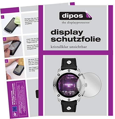 dipos I 6X Schutzfolie klar kompatibel mit Diesel On Smartwatch Axial Folie Displayschutzfolie von dipos