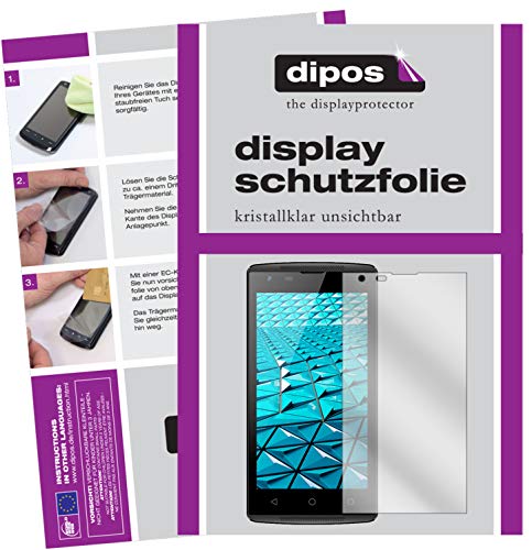 dipos I 6X Schutzfolie klar kompatibel mit Haier Alpha A1 Folie Displayschutzfolie von dipos