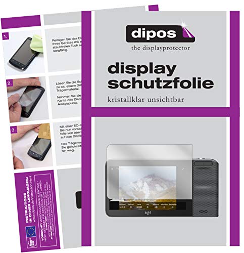 dipos I 6X Schutzfolie klar kompatibel mit Light L16 Kompaktkamera Folie Displayschutzfolie von dipos