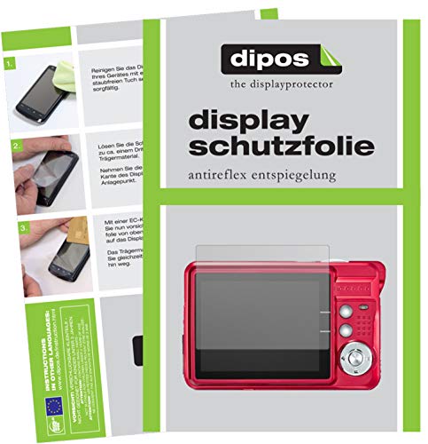 dipos I 6X Schutzfolie matt kompatibel mit AbergBest DC5100B Digitalkamera Folie Displayschutzfolie von dipos