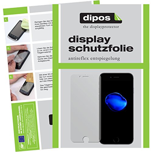 dipos I 6X Schutzfolie matt kompatibel mit Apple iPhone 7 Folie Displayschutzfolie dipos I 6X Schutzfolie matt kompatibel mit Apple iPhone 7 Folie Displayschutzfolie von dipos