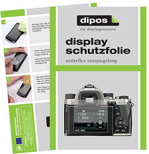 dipos I 6X Schutzfolie matt kompatibel mit Pentax KP APS-C-Spiegelreflexkamera Folie Displayschutzfolie dipos I 6X Schutzfolie matt kompatibel mit Pentax KP APS-C-Spiegelreflexkamera Folie Displayschutzfolie von dipos