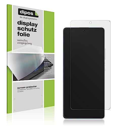 dipos I 6X Schutzfolie matt kompatibel mit Xiaomi Poco F5 Folie Displayschutzfolie (bewusst Kleiner als das Glas, da Dieses gewölbt ist) von dipos