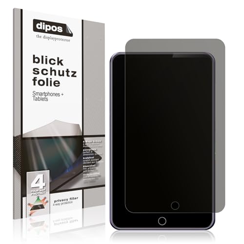 dipos I Blickschutzfolie kompatibel mit Fanvace M32 MP3-Player Display-Schutzfolie matt mit 4-Wege Sichtschutz-Effekt von dipos