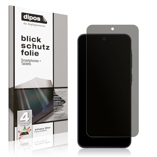 dipos I Blickschutzfolie kompatibel mit Samsung Galaxy A55 5G Display-Schutzfolie matt mit 4-Wege Sichtschutz-Effekt von dipos
