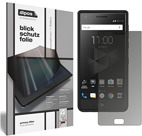 dipos I Blickschutzfolie matt kompatibel mit BlackBerry Motion Sichtschutz-Folie Display-Schutzfolie Privacy-Filter von dipos