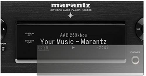 dipos I Blickschutzfolie matt kompatibel mit Marantz NA 6006 Sichtschutz-Folie Display-Schutzfolie Privacy-Filter von dipos