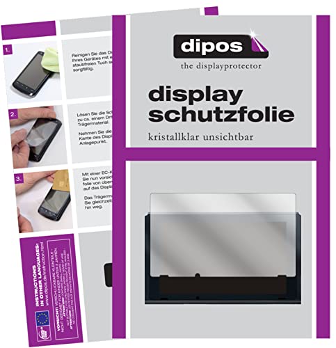 dipos I Schutzfolie kompatibel mit Nintendo Switch (2021) Displayschutz-Folie klar von dipos
