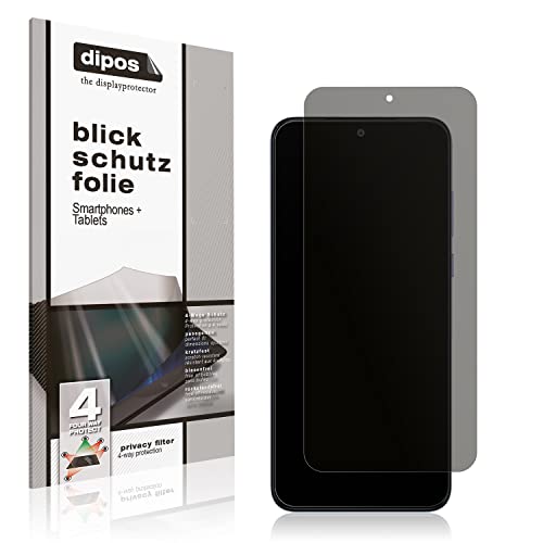 dipos I Sichtschutz-Folie matt kompatibel mit Motorola Moto Edge 30 Neo Blickschutzfolie Display-Schutzfolie Privacy-Filter (Kleiner als das Glas, da Dieses gewölbt ist) von dipos