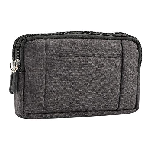 Hüfttasche Handytasche, Herren Hüfttasche Handytasche Taillepäckchen Handyhülle Geldbörse Sport Bag Holder mit Gürtel Schleife Schutz Hülle für Smart Phones Unter 5.5-6.3 Zoll iPhone, Huawei,samsung von dirligyy