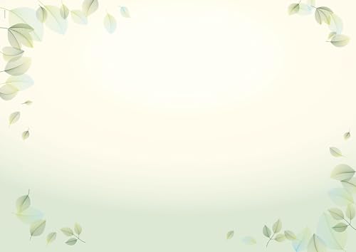 Schreibtischunterlage aus Papier DIN A2 | Abreißblock | Design"Frühlingsbrise" | 25 Blatt | Notiz Unterlage | mit extra Kalenderblatt | optional mit Schutzleiste (mit transparenter Schutzleiste) von dirxbuschinger